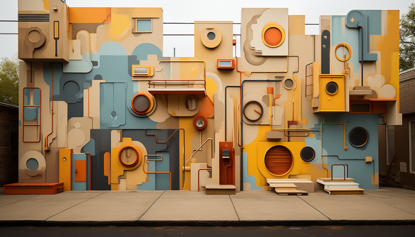 Geometría Oculta: El Arte en las Calles